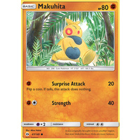 Makuhita 67/149 SM Base Set Common Pokemon Card NEAR MINT TCG