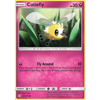 Cutiefly 92/149 SM Base Set Common Pokemon Card NEAR MINT TCG