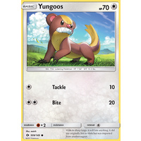 Yungoos 109/149 SM Base Set Common Pokemon Card NEAR MINT TCG