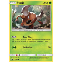 Pinsir 6/149 SM Base Set Uncommon Pokemon Card NEAR MINT TCG