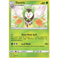 Dartrix 10/149 SM Base Set Uncommon Pokemon Card NEAR MINT TCG