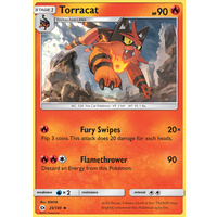 Torrocat 25/149 SM Base Set Uncommon Pokemon Card NEAR MINT TCG
