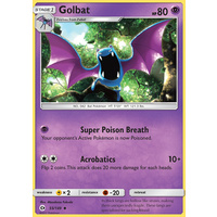 Golbat 55/149 SM Base Set Uncommon Pokemon Card NEAR MINT TCG