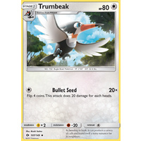 Trumbeak 107/149 SM Base Set Uncommon Pokemon Card NEAR MINT TCG