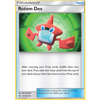 Rotom Dex 131/149 SM Base Set Uncommon Trainer Pokemon Card MINT TCG