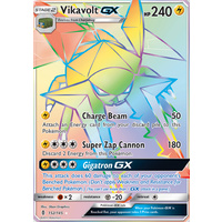 Vikavolt GX 152/145 SM Guardians Rising Hyper Rare Full Art Holo Pokemon Card