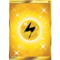 Lightning Energy Energy 168/145 SM Guardians Rising Full Secret Rare Holo Pokemon Card