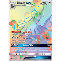 Silvally GX 119/111 SM Crimson Invasion Hyper Rare Full Art Holo Pokemon Card