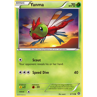 Yanma 6/114 XY Steam Siege Common Pokemon Card NEAR MINT TCG