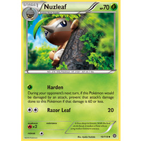 Nuzleaf 10/114 XY Steam Siege Uncommon Pokemon Card NEAR MINT TCG