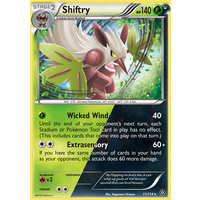 Shiftry 11/114 XY Steam Siege Holo Rare Pokemon Card NEAR MINT TCG