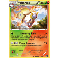 Volcarona 15/114 XY Steam Siege Rare Pokemon Card NEAR MINT TCG