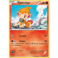 Chimchar 18/114 XY Steam Siege Common Pokemon Card NEAR MINT TCG