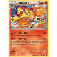 Infernape 20/114 XY Steam Siege Holo Rare Pokemon Card NEAR MINT TCG