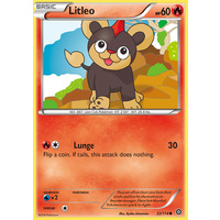 Litleo 22/114 XY Steam Siege Common Pokemon Card NEAR MINT TCG