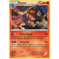 Pyroar 23/114 XY Steam Siege Rare Pokemon Card NEAR MINT TCG