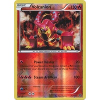 Volcanion 25/114 XY Steam Siege Reverse Holo Rare Pokemon Card NEAR MINT TCG