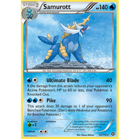 Samurott 32/114 XY Steam Siege Rare Pokemon Card NEAR MINT TCG