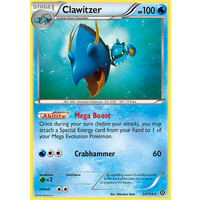 Clawitzer 34/114 XY Steam Siege Rare Pokemon Card NEAR MINT TCG