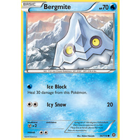Bergmite 36/114 XY Steam Siege Common Pokemon Card NEAR MINT TCG