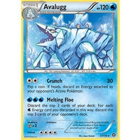Avalugg 37/114 XY Steam Siege Rare Pokemon Card NEAR MINT TCG