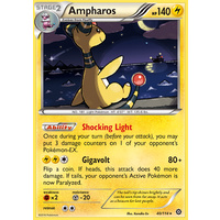Ampharos 40/114 XY Steam Siege Holo Rare Pokemon Card NEAR MINT TCG