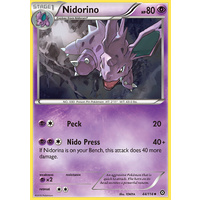 Nidorino 44/114 XY Steam Siege Uncommon Pokemon Card NEAR MINT TCG