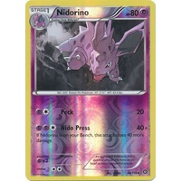 Nidorino 44/114 XY Steam Siege Reverse Holo Uncommon Pokemon Card NEAR MINT TCG