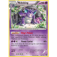 Nidoking 45/114 XY Steam Siege Rare Pokemon Card NEAR MINT TCG