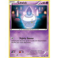 Litwick 48/114 XY Steam Siege Common Pokemon Card NEAR MINT TCG