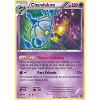Chandelure 50/114 XY Steam Siege Holo Rare Pokemon Card NEAR MINT TCG