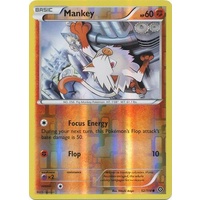Mankey 52/114 XY Steam Siege Reverse Holo Common Pokemon Card NEAR MINT TCG