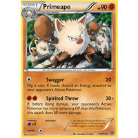 Primeape 53/114 XY Steam Siege Rare Pokemon Card NEAR MINT TCG