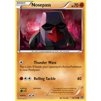 Nosepass 54/114 XY Steam Siege Common Pokemon Card NEAR MINT TCG