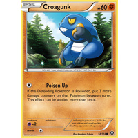 Croagunk 58/114 XY Steam Siege Common Pokemon Card NEAR MINT TCG