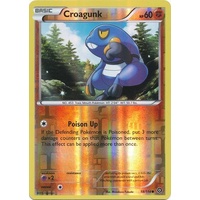 Croagunk 58/114 XY Steam Siege Reverse Holo Common Pokemon Card NEAR MINT TCG