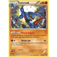 Toxicroak 59/114 XY Steam Siege Rare Pokemon Card NEAR MINT TCG