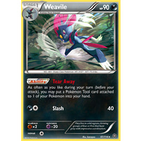 Weavile 61/114 XY Steam Siege Rare Pokemon Card NEAR MINT TCG