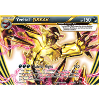 Yveltal Break 66/114 XY Steam Siege Holo Ultra Rare Pokemon Card NEAR MINT TCG