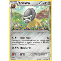 Shieldon 69/114 XY Steam Siege Uncommon Pokemon Card NEAR MINT TCG