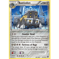 Bastiodon 70/114 XY Steam Siege Rare Pokemon Card NEAR MINT TCG