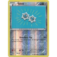 Klink 71/114 XY Steam Siege Reverse Holo Common Pokemon Card NEAR MINT TCG