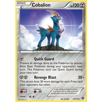 Cobalion 74/114 XY Steam Siege Rare Pokemon Card NEAR MINT TCG
