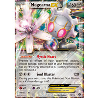 Magearna EX 75/114 XY Steam Siege Holo Ultra Rare Pokemon Card NEAR MINT TCG