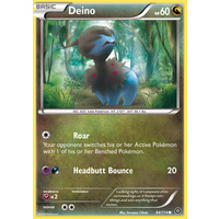 Deino 84/114 XY Steam Siege Common Pokemon Card NEAR MINT TCG