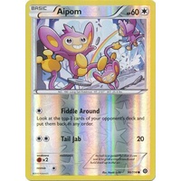 Aipom 90/114 XY Steam Siege Reverse Holo Common Pokemon Card NEAR MINT TCG