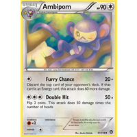 Ambipom 91/114 XY Steam Siege Uncommon Pokemon Card NEAR MINT TCG