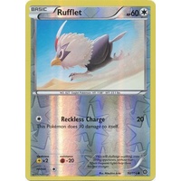 Rufflet 92/114 XY Steam Siege Reverse Holo Common Pokemon Card NEAR MINT TCG