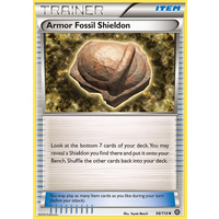 Armor Fossil Shieldon 98/114 XY Steam Siege Uncommon Trainer Pokemon Card NEAR MINT TCG