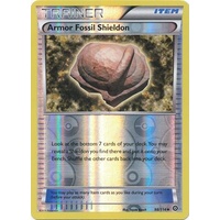 Armor Fossil Shieldon 98/114 XY Steam Siege Reverse Holo Uncommon Trainer Pokemon Card NEAR MINT TCG